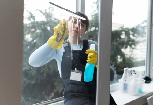 Nettoyage de vitres intérieures et extérieures à Châtel